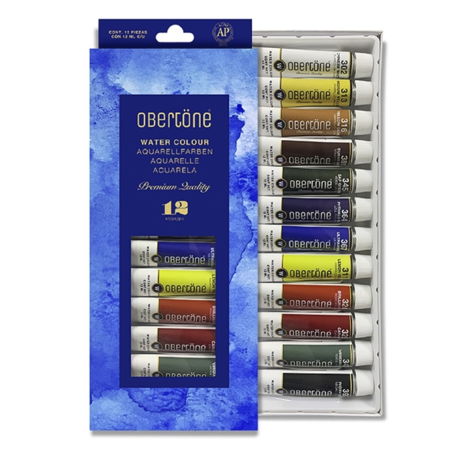 Set Acuarela Tubo Obertöne