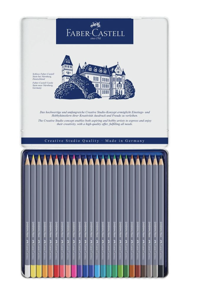 Set Lapices Acuareleables Faber Castell Goldfaber Aqua - Image 3