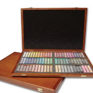 Pastel Suave Gallery 72 colores Con  Caja de madera