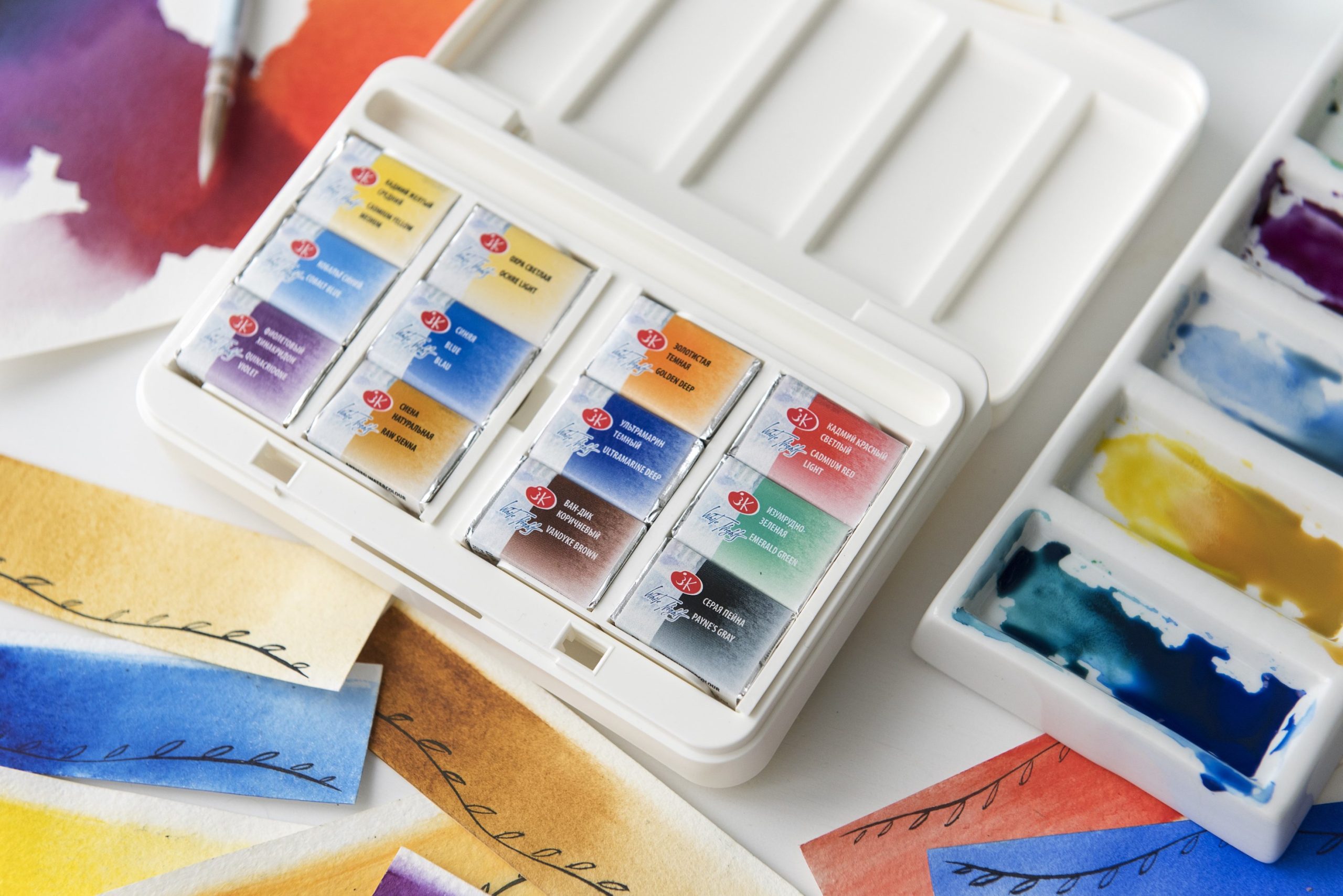 Acuarelas White Nights set Paisaje urbano - Image 3