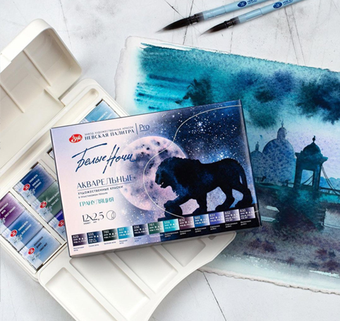 Acuarelas White Nights Granuladas - Image 2